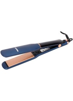 GEEPAS Geepas Professional Digital Hair Straightener- GHS86076/ Slim Design with Display and Ceramic Coated Plate/Lockable Handle, Adjustable Temperature Control|Perfect for Salon and at Home Styling/Blue  - Image 1