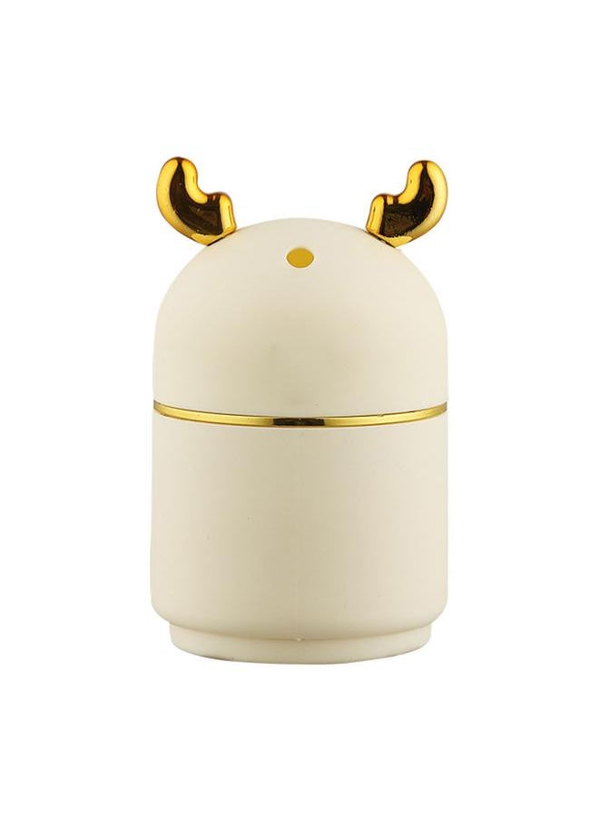 Thoraya Toothpick Holder Cute Cartoon Plastic Toothpick Dispenser Automatic Retractable Toothpick Holder Stylish Toothpick Container for Kitchen Living Room Gold  - Image 1