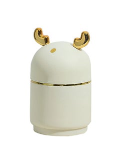 Thoraya Toothpick Holder Cute Cartoon Plastic Toothpick Dispenser Automatic Retractable Toothpick Holder Stylish Toothpick Container for Kitchen Living Room Gold  - Image 2