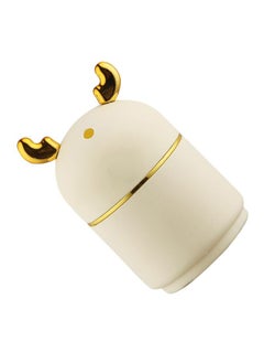 Thoraya Toothpick Holder Cute Cartoon Plastic Toothpick Dispenser Automatic Retractable Toothpick Holder Stylish Toothpick Container for Kitchen Living Room Gold  - Image 4