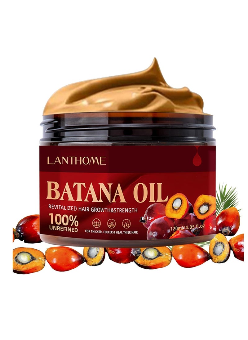 Lanthome Organic Batana Oil for Hair Growth, Nourishment and Breakage Control - 4.05 Fluid Ounces  - Image 4