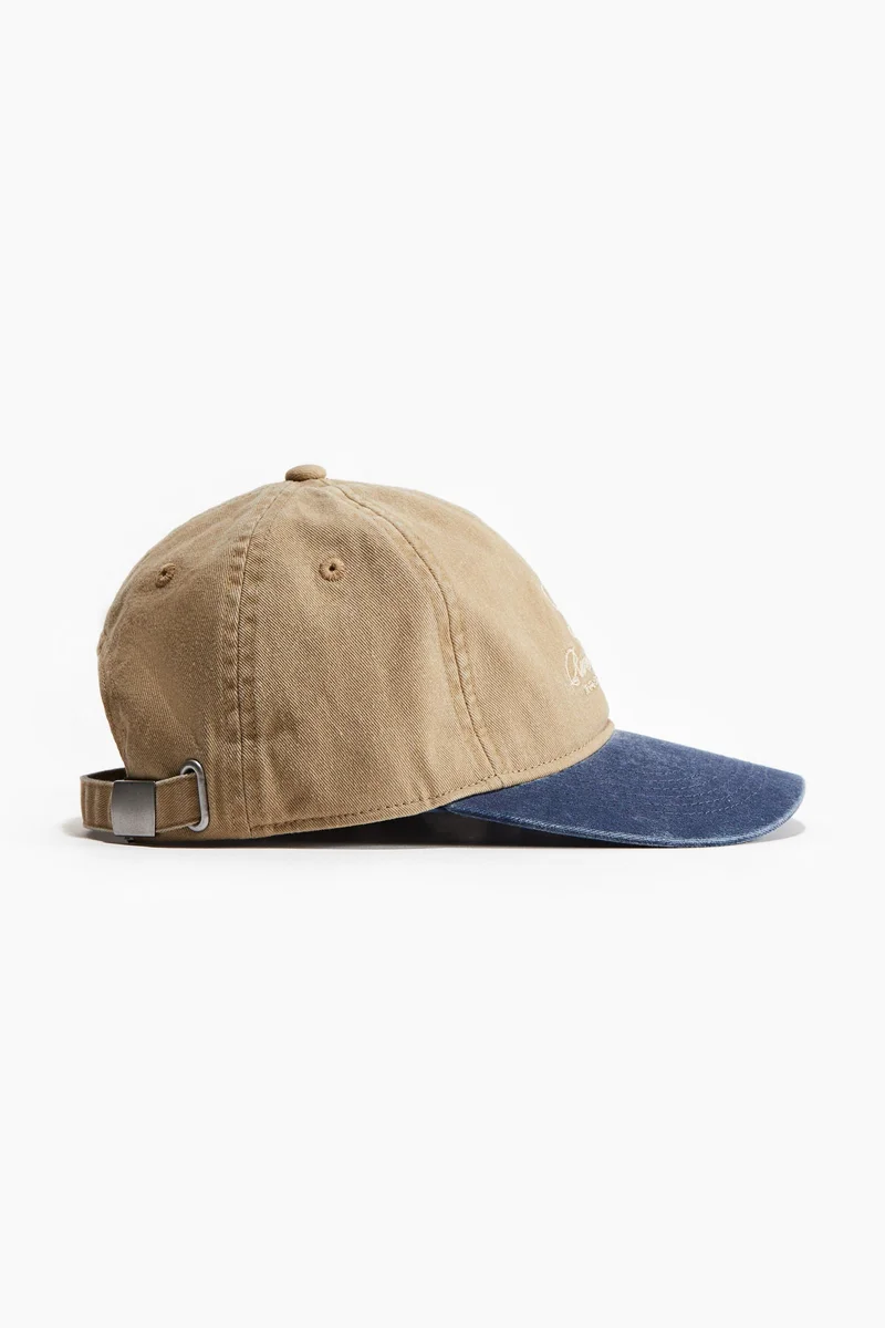H&M Embroidered-motif twill cap