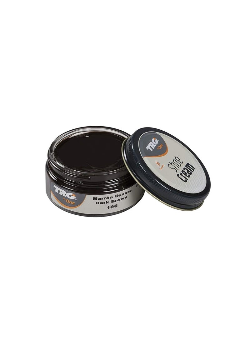 TRG Shoe Cream # 106 Dark Brown 50ml