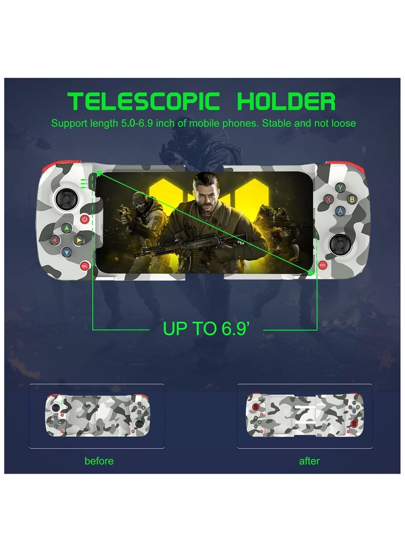 Megadream Mobile Game Controller Gamepad for iPhone iOS Android PC: Works with iPhone 15/14/13/12/11/X, iPad, Samsung Galaxy, TCL, Tablet, Call of Duty, Minecraft - Directly Play  - Image 3