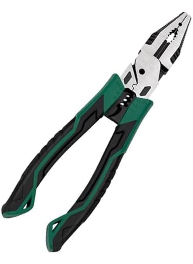 8 Inch Multifunctional Hand Tool Pliers for Wire Stripping Crimping Cutting and Household Repairs - Image 2