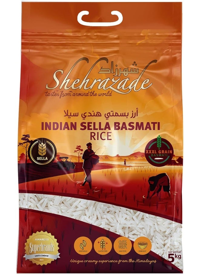 Shehrazade Shrzad Creamy Sella Basmati Rice 5Kg