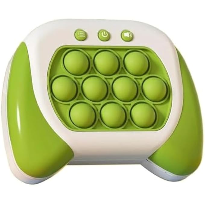 FAST POP IT GAME WITH 4 MODES TO PLAY - SPEED GAME MACHINE, FAST PUSH PUZZLE GAME CONSOLE ASSORTED COLORS RED, BLUE & GREEN - Image 1