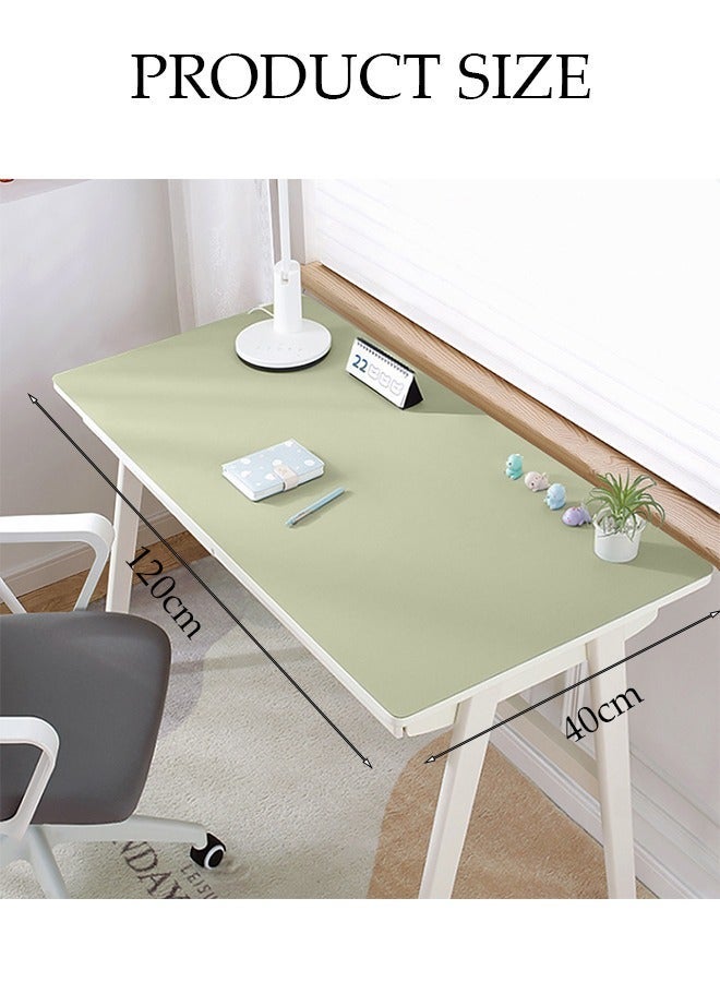 DUNISO Desk Pad Protector Mat, Dual Side PU Leather Desk Mat, Laptop Mat, Desk Protecor Mat, Large Mouse Pad Waterproof Desk Organizers Office Home Table Decor Gaming Writing Mat Smooth - Image 2