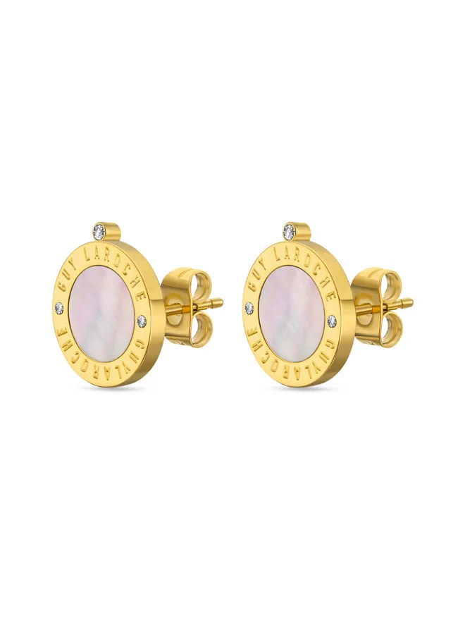Guy Laroche Olivia Gold Earring for Women