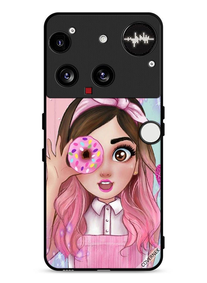 Covernex Nothing Phone (3) Protective Case Cover Donut Lover Girl Art - Image 1
