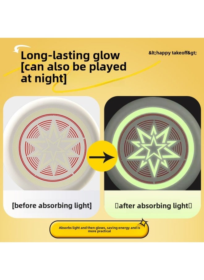 Kids Eva Soft Frisbee Boomerang UFO Parent-child Interactive Game Outdoor Kindergarten Safety Sports-Specifications:Yellow Dinosaur Frisbee  - Image 4