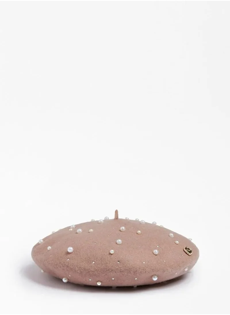 GUESS Embellished Beret