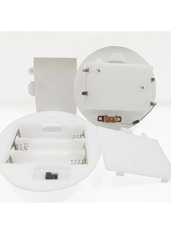 Round Battery Box Base With Cover Switch For 3 AAA 1 5V Batteries - Image 4