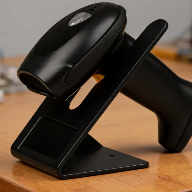FUOYLOO Universal Barcode Scanner Stand Barcode Scanning Reader Cradle Holder for Supermarket Retail Store School Library Logistic Warehouse - Image 4