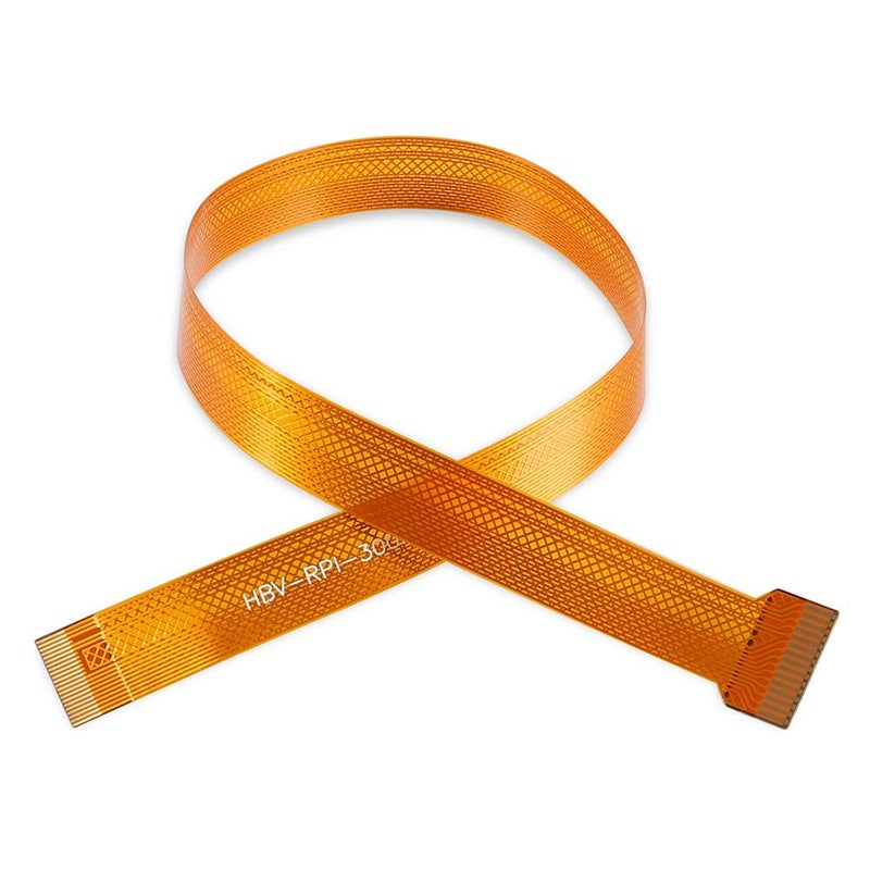 DORHEA 30cm/11.8inch Raspberry Pi Zero Camera Cable Ribbon FFC 11.8 inch Extension Cable Specific Camera Cable 15 Pin 22 Pin for Raspberry Pi Zero or Zero W - Image 1