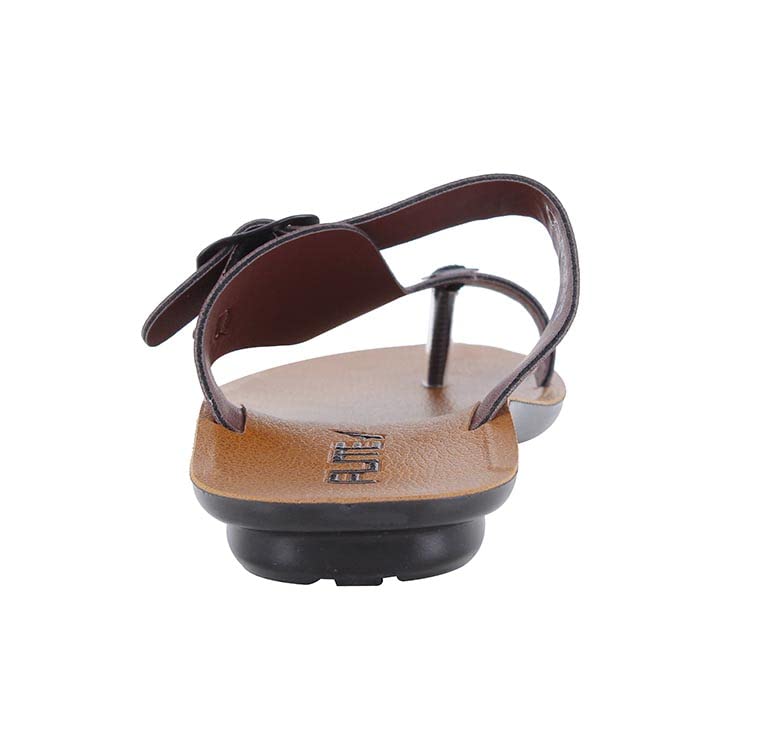 FLITE Men's Brown Thong Slippers (Size 6 UK, 2 Count) - Image 5