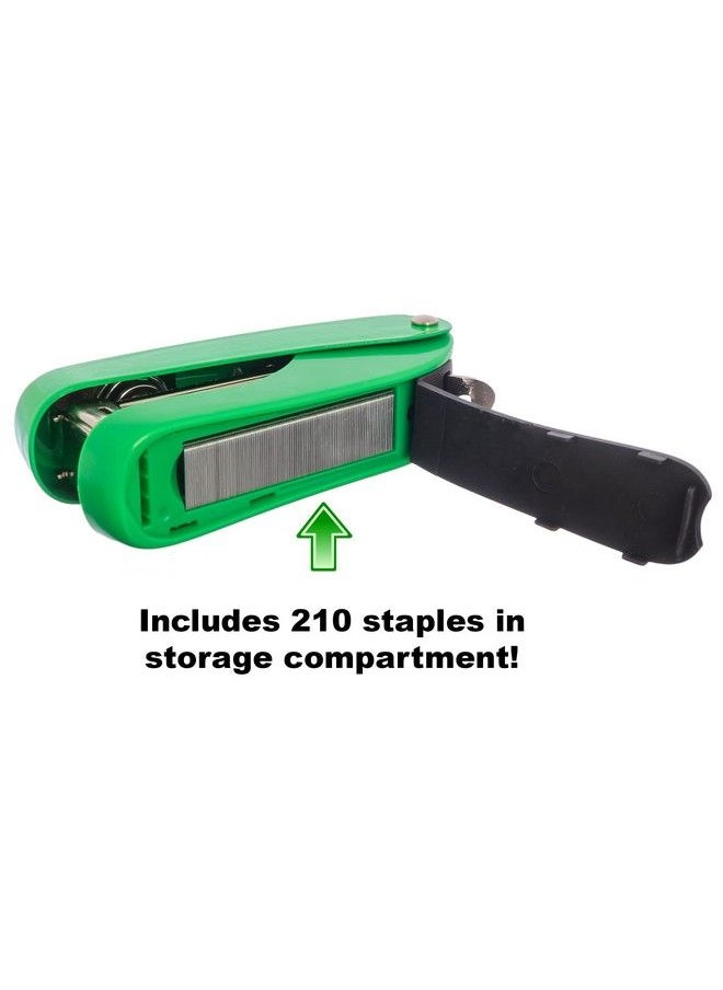 PraxxisPro Ariaplus Halfstrip Mini Stapler With Staples (Green)  - Image 3