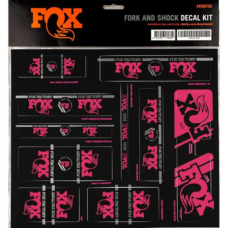Fox Racing Shox Heritage Decal Kit for Forks and Shocks - Image 3