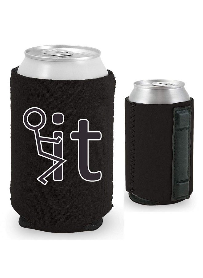 Coolie Junction Fck It Magnetic Can Coolie (Black 1)  - Image 1