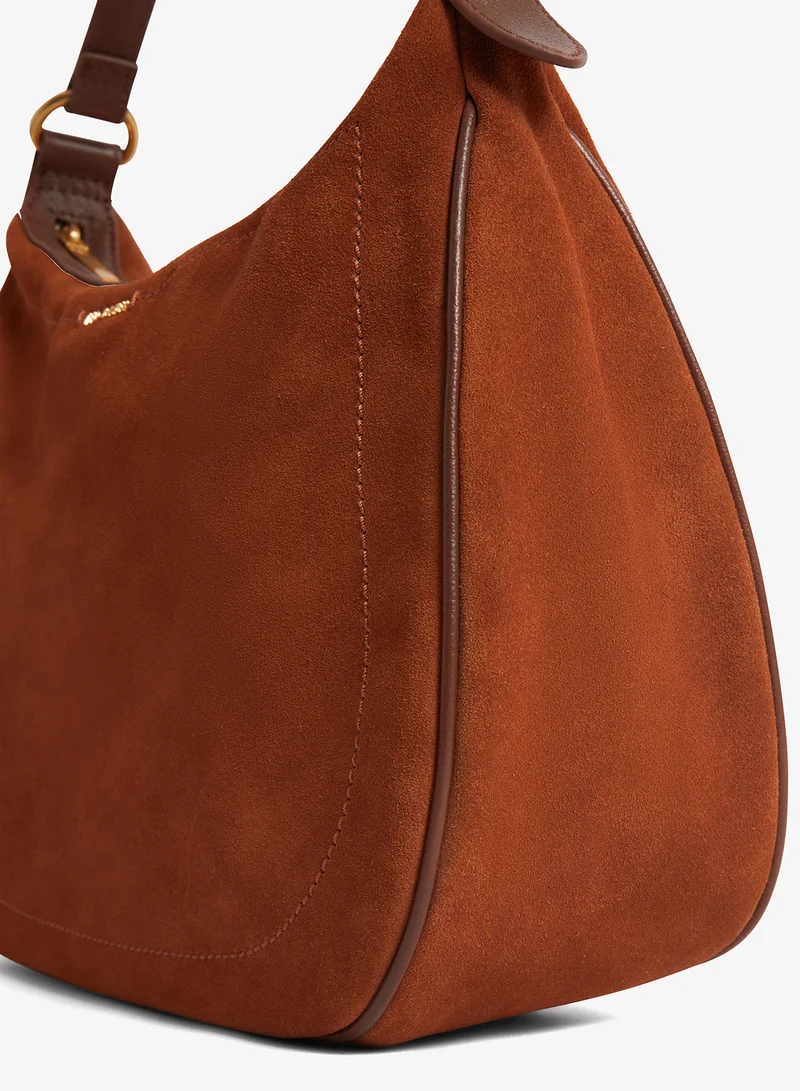 Ted Baker  SAMIYRA Webbing Suede Shopper Bag for Women | Best Price UAE