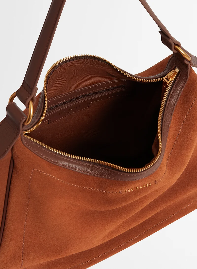 Ted Baker  SAMIYRA Webbing Suede Shopper Bag for Women | Best Price UAE
