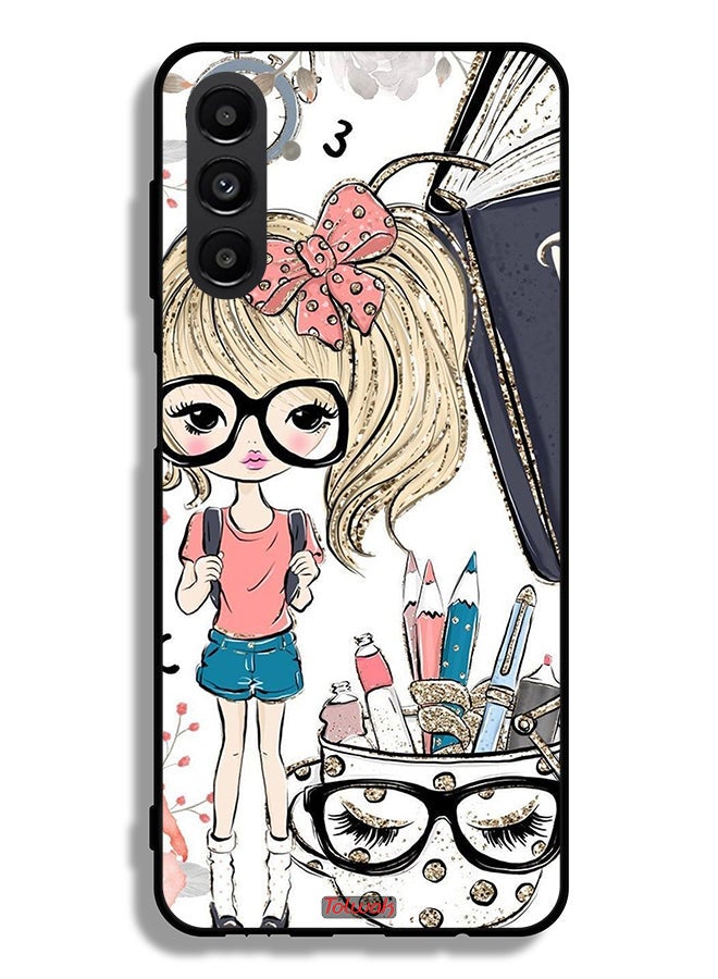 Tolwak Samsung Galaxy A04s Protective Case Cover Unicorn Girl Art - Image 1