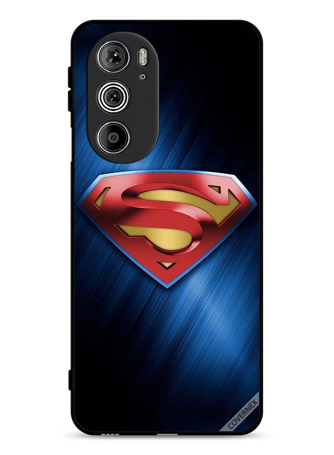 Covernex Motorola Edge 30 Pro Protective Case Cover Superman Logo - Image 1