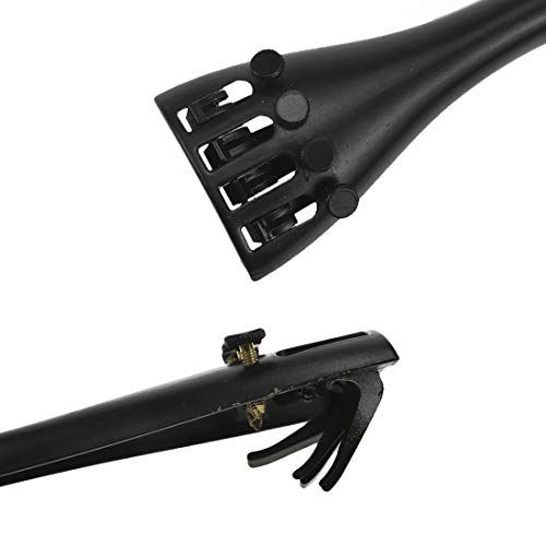 Xiaoyztan Violin Tailpiece,1/4 Aluminum Alloy Violin Fine Tuners for Tailpiece with 4 Fine Tuners - Image 3