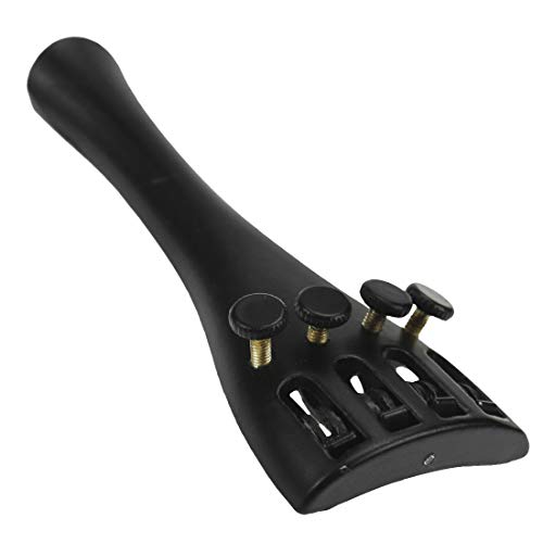 Xiaoyztan Violin Tailpiece,1/4 Aluminum Alloy Violin Fine Tuners for Tailpiece with 4 Fine Tuners - Image 1