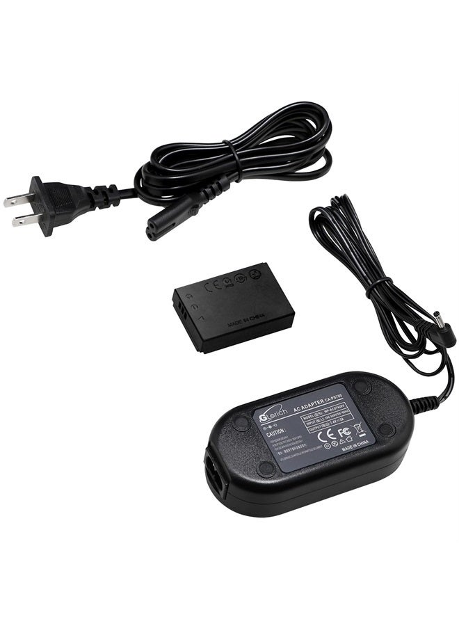 Glorich ACK-E12 AC Power Adapter DR-E12 DC Coupler LP-E12 LPE12 Dummy Battery Kit for Canon EOS M200, M100, M50 Mark II, M50, M10, M2, M, Kiss M, Kiss M2 Mirrorless Digital Cameras. - Image 1