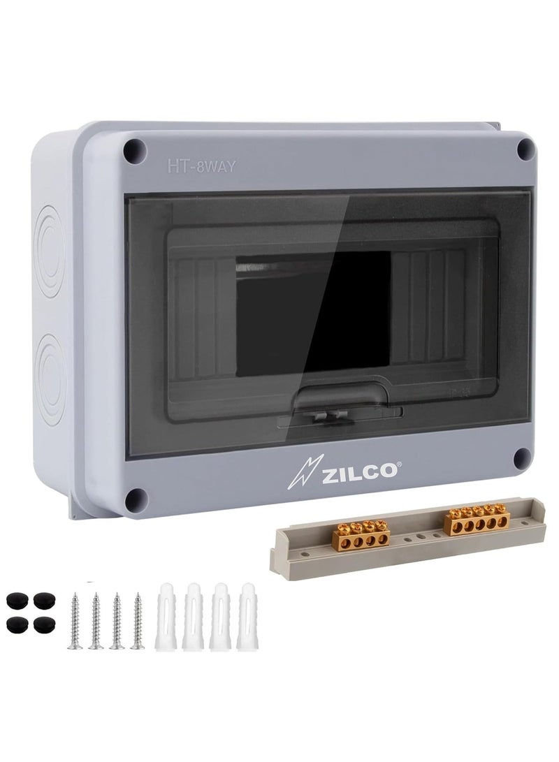 ZILCO Solar Combiner Box | Outdoor Waterproof Distribution Box (12 Way) German Engineering • IP65 Protection • Premium Electrical Safety Trusted ZILCO Quality – Engineered in Germany - Image 4