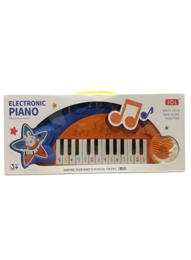 PIANO W/LIGHT & MUSIC, 2 COLOR, W/OUT 3*AA,W.BX