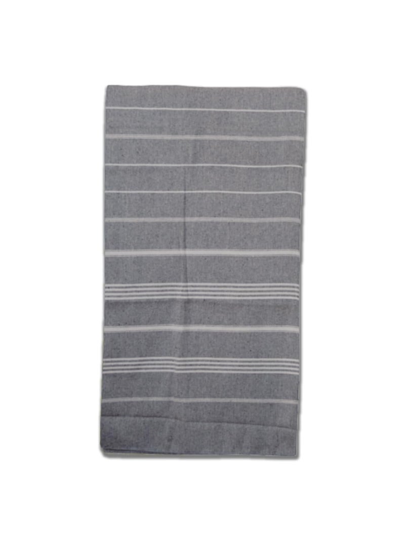 Athom Living Xtra Large Premium Cotton Bath Towel 90x180cm Pack of 1 Grey Color - Image 1