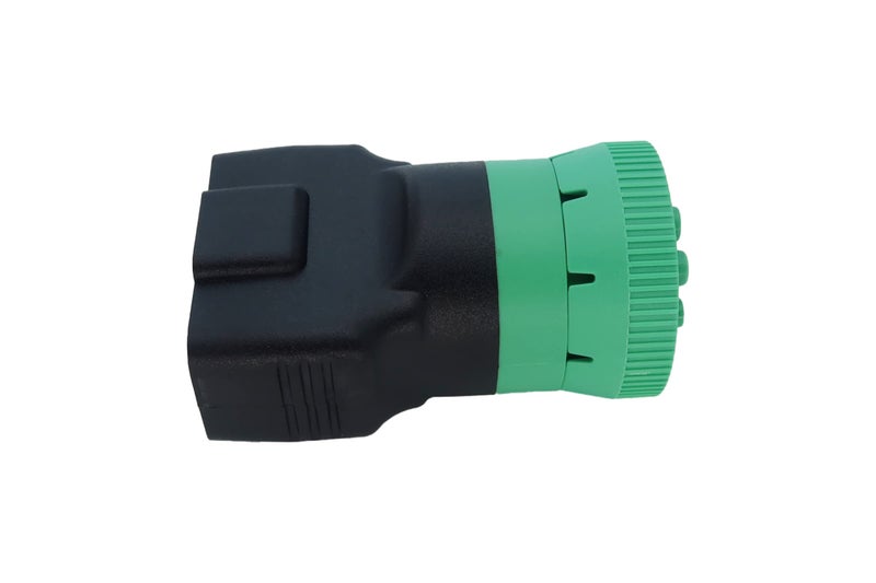 MITOB Type 2 Green 9pin J1939 Male to OBD2 Female Adapter J1939 - J1962 9pin-16pin Adapter (J1939 Type2 (Green)) - Image 5
