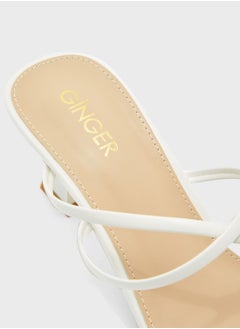 Ginger Flared Heel Strappy Sandal  - Image 5