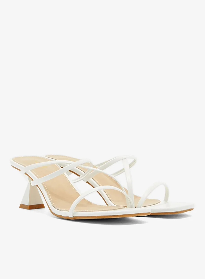 Ginger Flared Heel Strappy Sandal