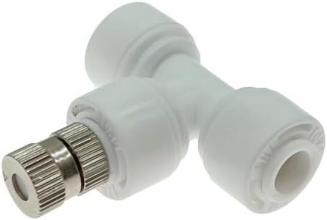 10PCS Atomizing Mist Nozzles 6mm Quick Slip Lock Connector Humidify Watering Sprayer 0.1mm-0.5mm Cooling System(0.3mm Black) - Image 4