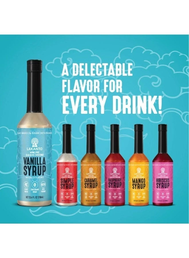Lakanto, Vanilla Syrup, 25.4 fl oz (750 ml) - Image 3