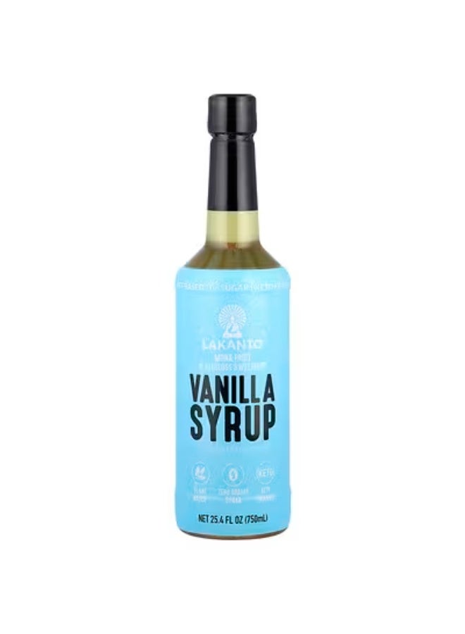 Lakanto, Vanilla Syrup, 25.4 fl oz (750 ml) - Image 1