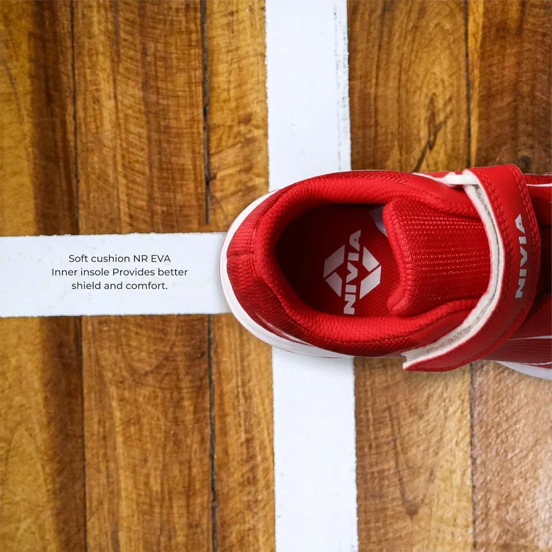 Nivia  Hy-Court 3.0 Kids Badminton Shoes  | Best Price UAE