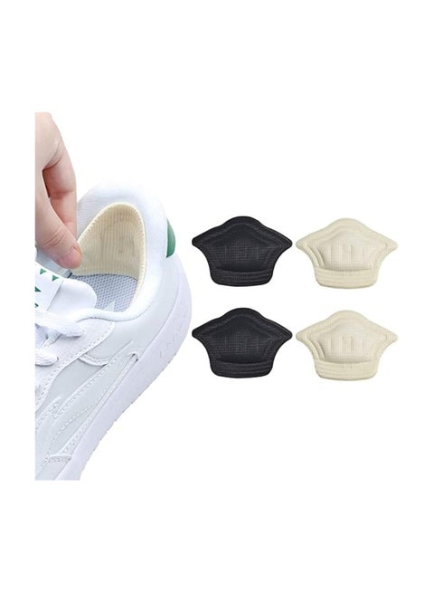 Heel pads for athletic shoes, heel inserts for men and women, shoe inserts for loose shoes, protection and relief of heel pain - random color