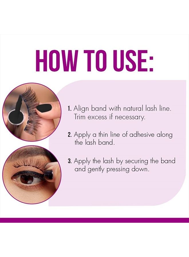 DUO Quick-Set Dark False Strip Lash Adhesive, Dries Dark 0.18 oz x 1 Pack - Image 5