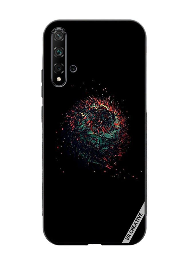 VR CREATIVE غطاء حماية لهاتف هواوي نوفا 5T تصميم متعدد الألوان - Image 1