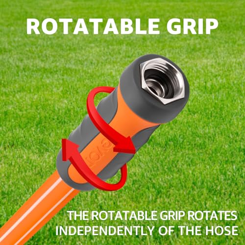 Fevone Garden Hose 35 ft., Lightweight Hybrid Water Hose, Flexible and Durable, Leak-Free Connections - Image 4
