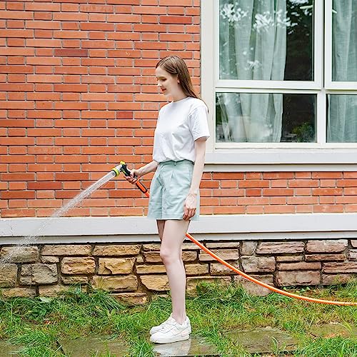 Fevone Garden Hose 35 ft., Lightweight Hybrid Water Hose, Flexible and Durable, Leak-Free Connections - Image 2