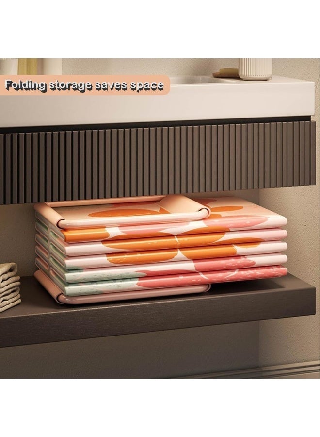 والالا حوض استحمام كبير محمول مقاوم للماء وقابل للطي وغير قابل للنفخ، أحواض استحمام منزلية مطورة، حمام عائلي منفصل مع حوض استحمام داعم للبالغين والأطفال 120 سم - Image 5