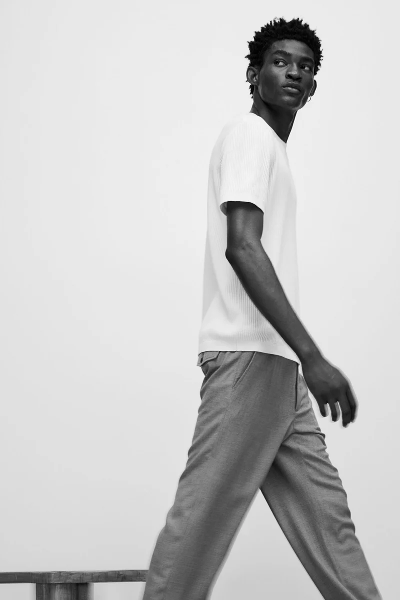 اتش اند ام Regular Fit Twill Trousers
