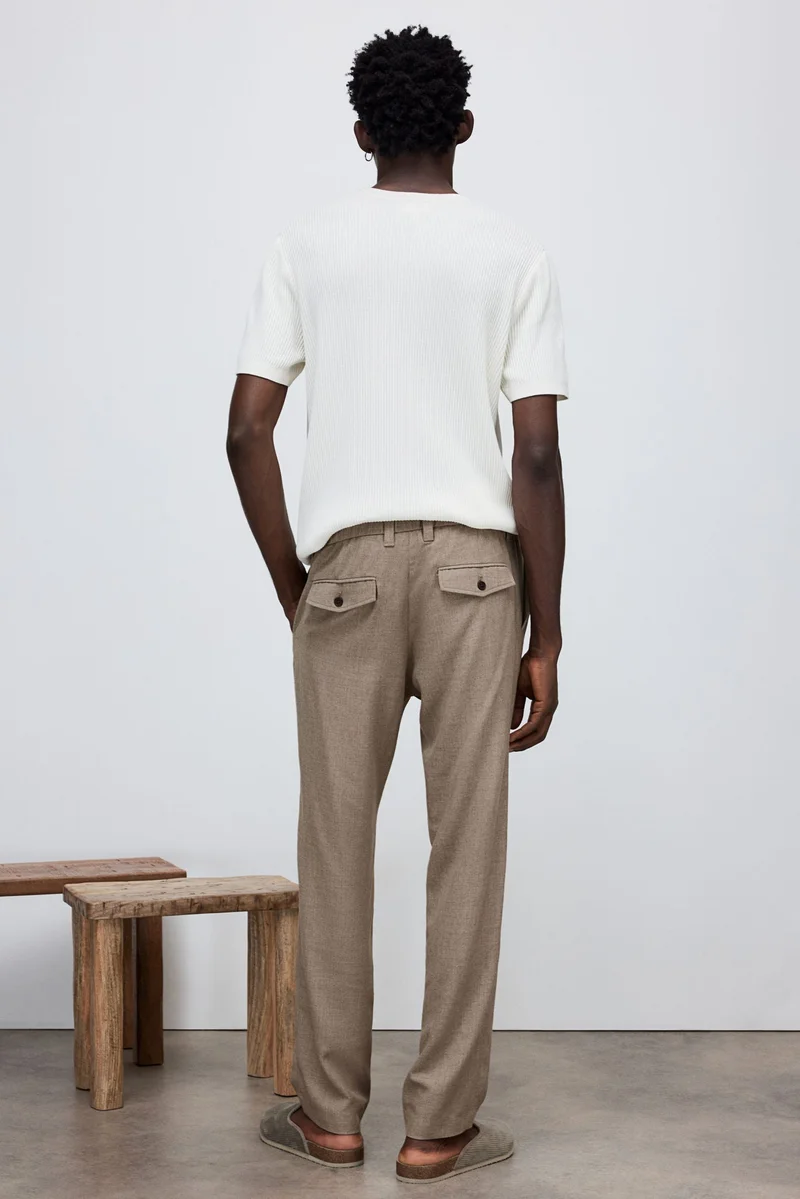 اتش اند ام Regular Fit Twill Trousers