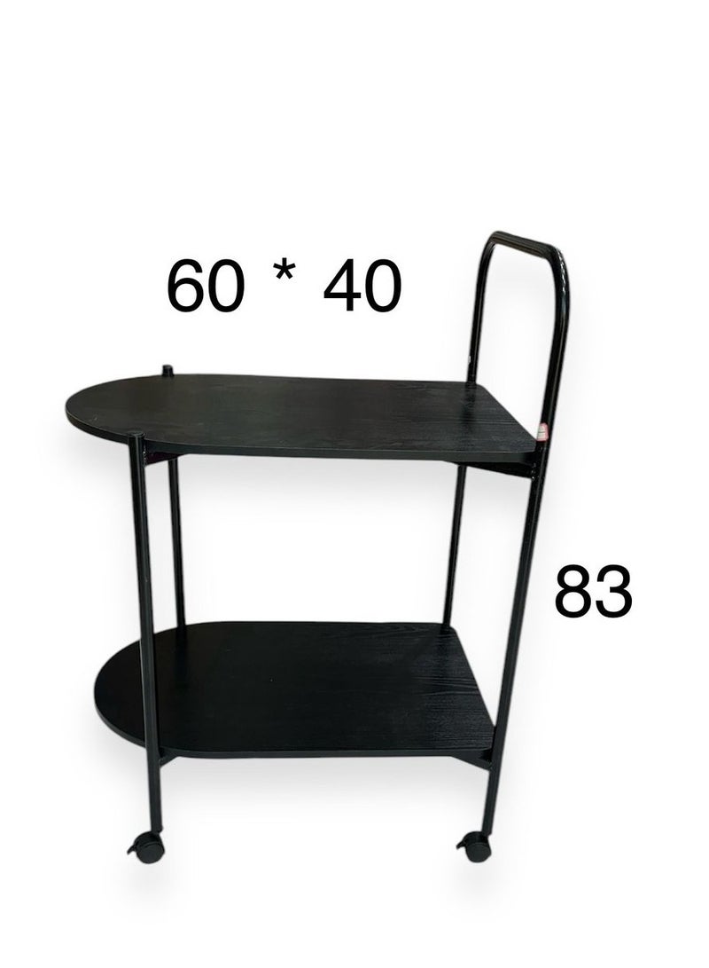 Generic Multi-purpose wheeled serving and storage cart for bedroom, kitchen, and dining room  - Image 2