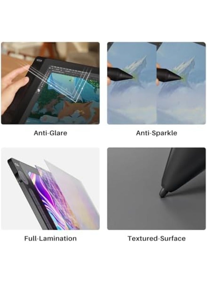 HUION Kamvas 16 (Gen 3) 15.8" 2.5K QHD Drawing Tablet with Screen, 16384 Pressure Levels, PenTech 4.0 Battery-Free Stylus, Dual Dials, Full-Laminated Anti-Glare Glass - Image 4